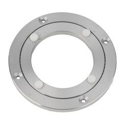 Kitchen Tool Rotating Bearing Aluminium Alloy DIY Silver Turntable 12-39cm 1pcs 5-16in For Kitchen Dining Table