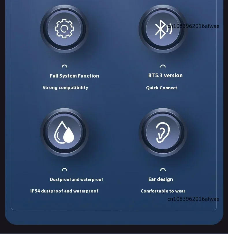 Description Picture 2 of itemXIAOMI AP05 Earbuds True Wireless Bluetooth5.3 Earphone HIFI Stereo Sound Headphone Sport Earbuds With Mic For Android iOS