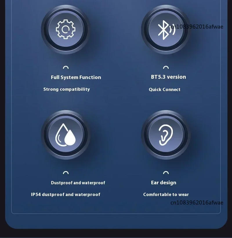 Description Picture 2 of itemXIAOMI AP05 Earbuds True Wireless Bluetooth5.3 Earphone HIFI Stereo Sound Headphone Sport Earbuds With Mic For Android iOS