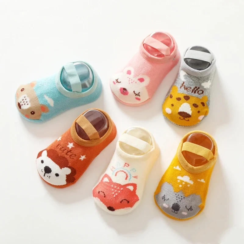 Description Picture 5 of itemChildren Ankle Socks Boys Girls Trampoline Socks Cotton Soft Baby Comfortable Boat Sock Kids Floor Sport Clothing Accessories