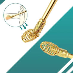Stainless Steel Ear Wax Pickers Earpick Wax Remover Curette Ear Pick Cleaner Ear Cleaner Spoon Care EarClean Tool Health Care