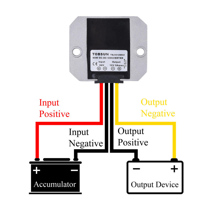 Description Picture 5 of itemDC 8/40V to 12/13.8V Power Converter 3A 5A 6A 10A 15A 20A 25A Auto Boost Buck Regulator Stabilizer Voltage Supply Module For Car