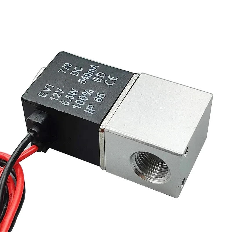 Description Picture 3 of itemCompressor Valve 12V 24V AC 110V 220V Solenoid Valve 1/4'' 1/8'' 2-Way Normally Closed Direct-acting Pneumatic for Water Air Oil