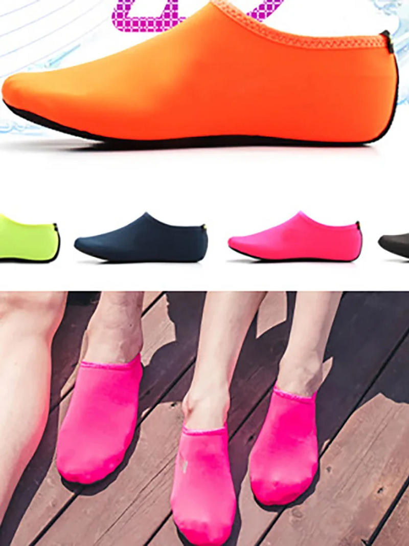 Description Picture 4 of itemMen Women Kids Water Sport Beach Swimming Socks Thin Multi Prints Anti Slip Fitness Yoga Dance Swim Surf Diving Underwater Shoes