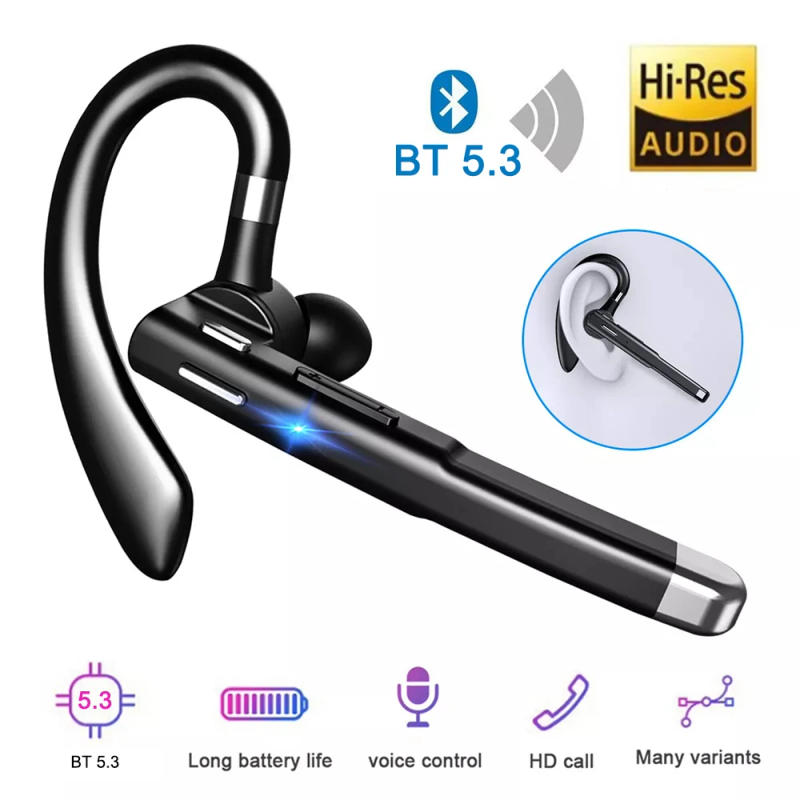 Description Picture 3 of itemNewest Wireless Headphones Business Bluetooth v5.3 Earphones Hands-free Call Mic Noise Cancelling Headset Earbuds for Driving
