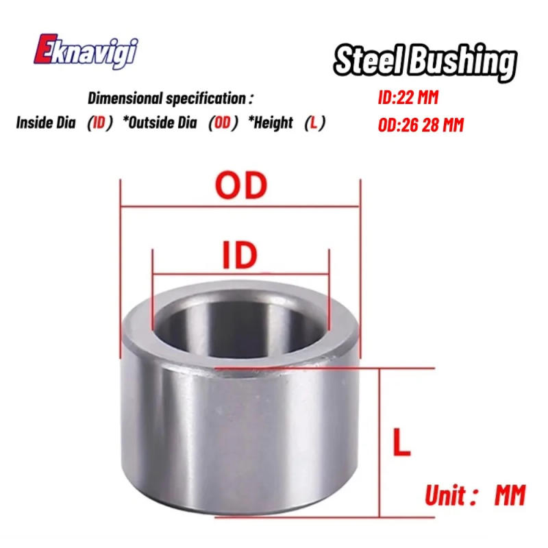 Description Picture 2 of item1PCS Inner diameter 22MM outer diameter 25/26/28/30MM wear sleeve/bearing sleeve/High strength wear resistance