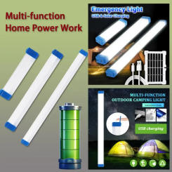 Magnetic Led Emergency Lights 경광등 Home Power Failure Work Fill Light Rechargeable Camping Lamps Long Strip 3 Gears Лампа Аккумул