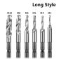 6pcs Long Silver