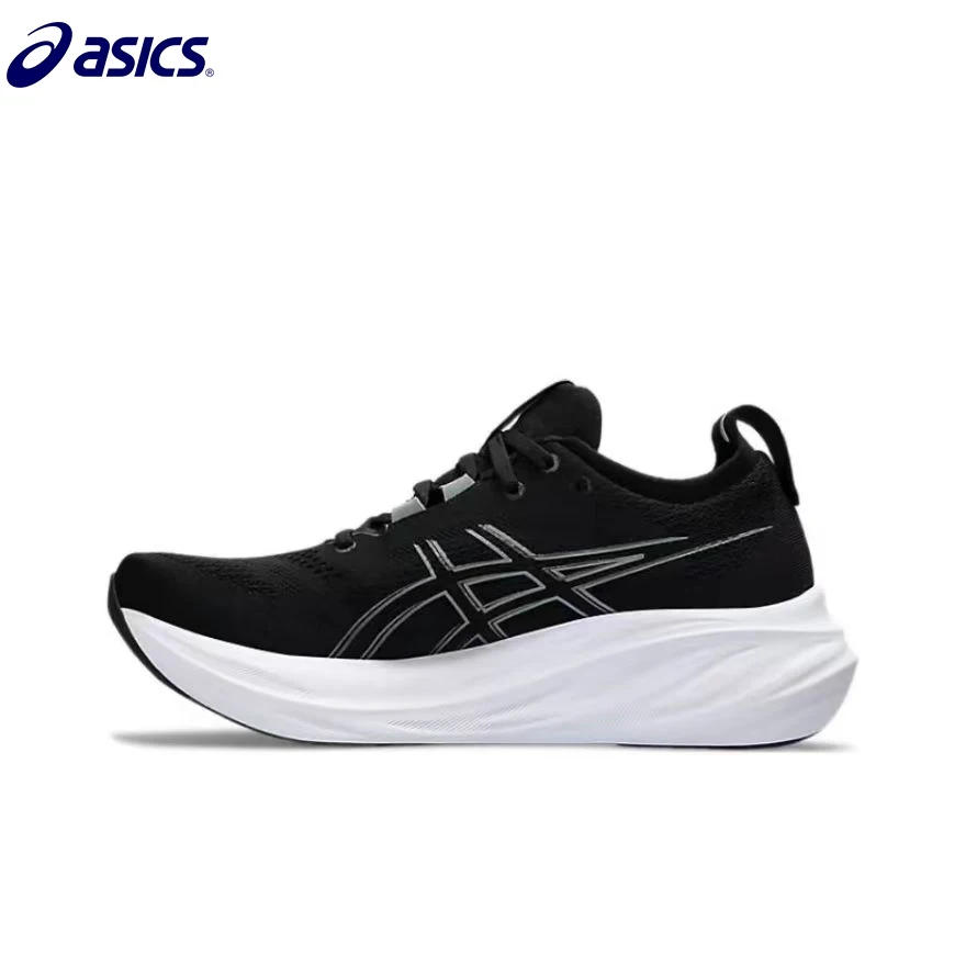 Description Picture 4 of itemOriginal Asics Nimbus 26 Running Shoes Men Cushion Stability Asics Sports Shoes Unisex Sneakers White