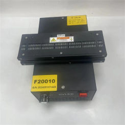 UV LED Line Light Source Lamp 200*10MM UV Gel Lamp UV Flatbed Printer Air-cooled UV glue Curing Lamp