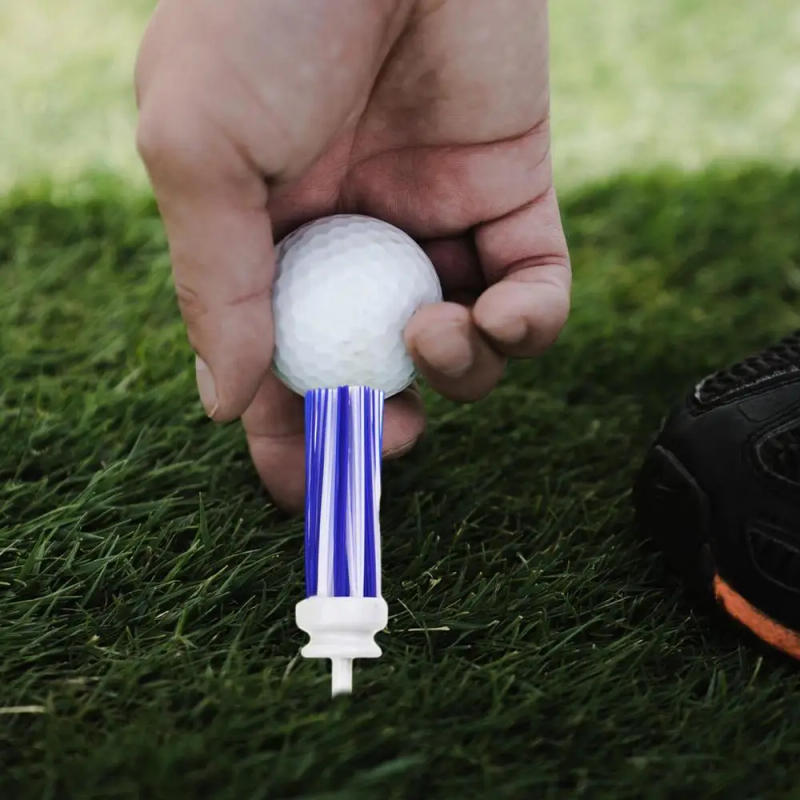 Description Picture 4 of itemPlastic Golf Tees Brush Unbreakable Tee 54/70/83mm Golfing Tees Plastic Long Ball Base Low Friction Golf Practice Kit