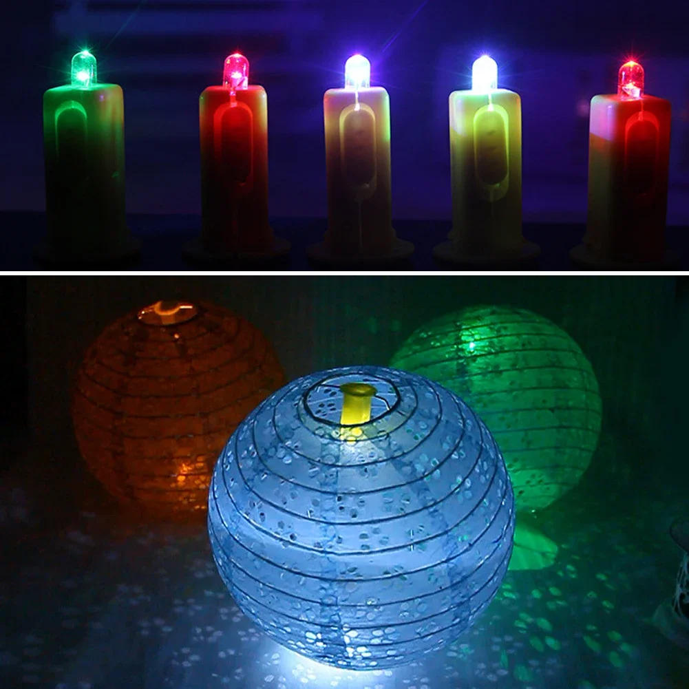 Description Picture 2 of itemLED Paper Lantern Wicks Lantern Balloons LED Light Electronic Battery Operated Miniature Lights Wedding Party Decoration
