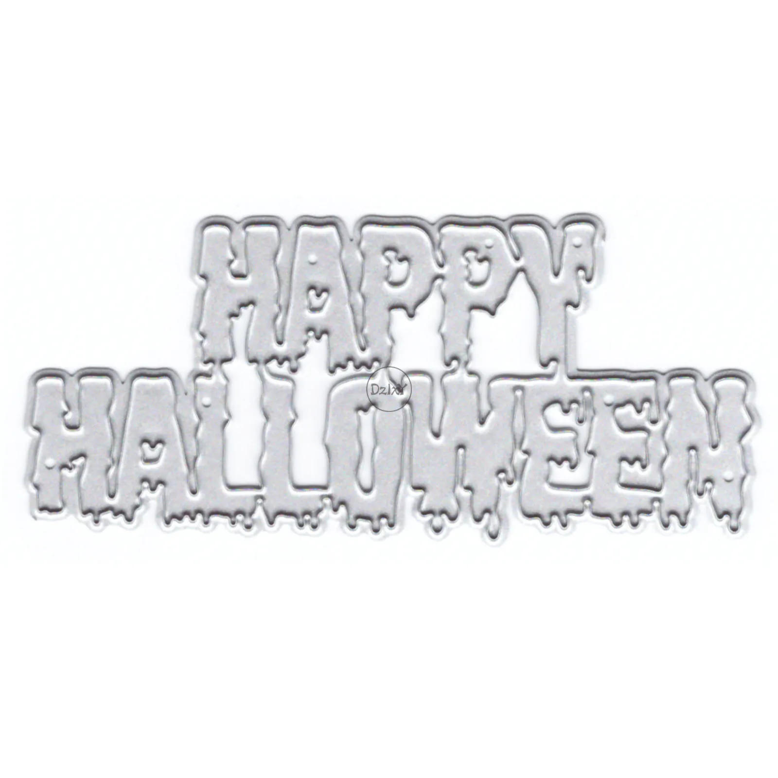 Description Picture 3 of itemDzIxY Happy Halloween Metal Cutting Dies for Card Making Paper Embossing Die Cuts Sets Album Crafts 2023 New Templates Stencils