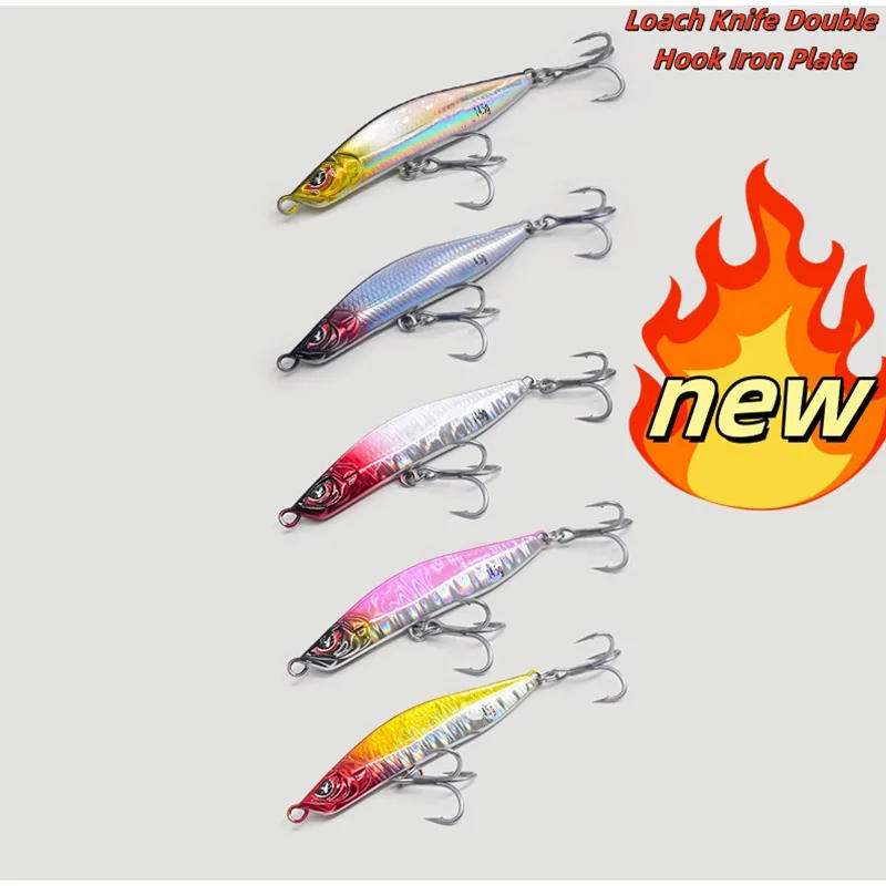 Description Picture 3 of item5pcs Fishing Lures 14.5g Sinking Wobblers Artificial Baits With 3 Hook For Bass Pike Carp Swimbait Fishing Tackle