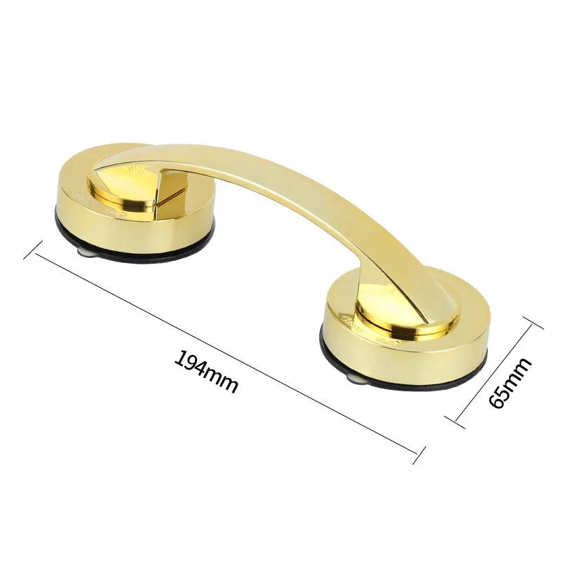 Description Picture 3 of itemSafe Grip with Suction Cup No Drilling Shower Handle Anti-slip Handrail Offers for Safety Grab in Bathroom Refrigerator