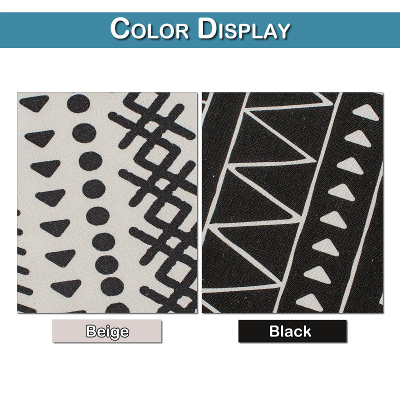 Description Picture 5 of itemVintage Bohemian Voile Window Curtain Tassel Valance Boho Short Sheer Curtain Rod Pocket Drapes for Kitchen Living Room Bedroom