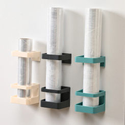 Wall-mounted Umbrella Rack Umbrella Draining Storage Rack Multi-function Plastic Bathroom Organizer Umbrella Holder Bucket