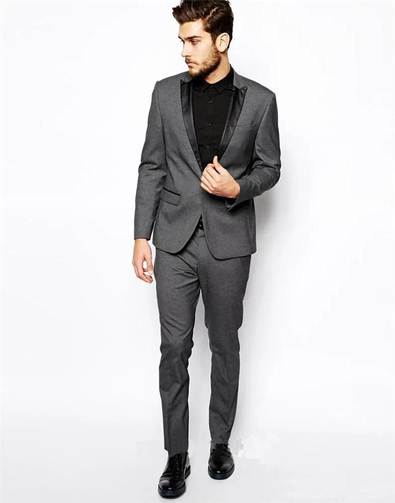 Description Picture 3 of itemMen's Two Pieces Suit Peak Label Single Breasted Button for Wedding Formal Tuxedos