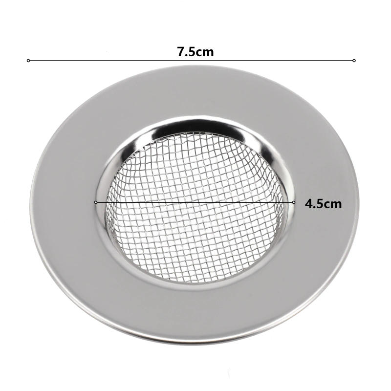Description Picture 6 of itemSink Filter Basin Drain Hole Stainless Steel Hair Catcher Stopper Shower Floor Drain Strainer Kitchen Bathroom Accessories