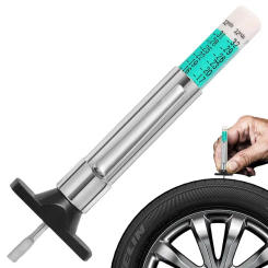 Car Tyre Measuring Pen Univers-al Tire Tread Pattern Depth Measuring Tool Automotive Tire Depth Feeler Gauge Thickness Gauges