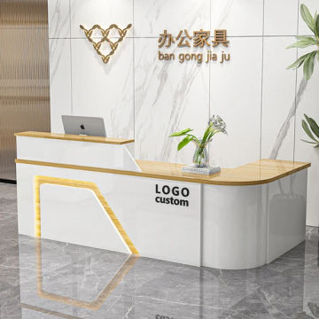 White Church Pulpit Salon Reception Desk Lectern Modern Office Mobile Pulpitos Shop Counter Bar Retail Kassentisch Furniture