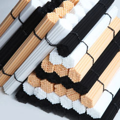 100pcs Reed Diffuser Sticks Set 3mm 8 inch Fiber Reed Aromatherapy Diffuser Sticks Fragrance For Bedroom Office Bathroom Living