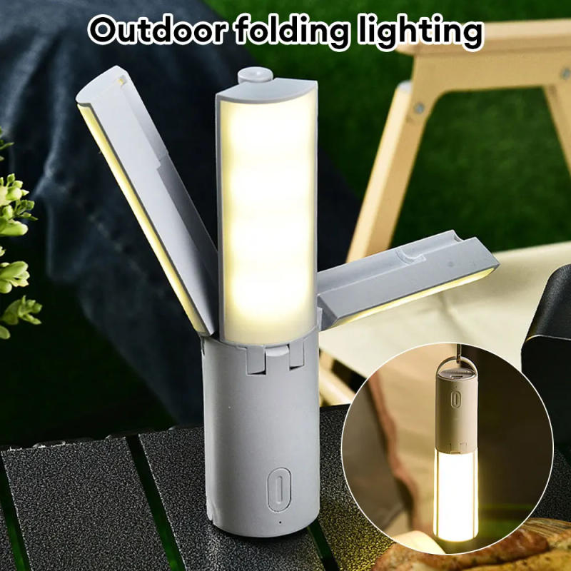 Description Picture 4 of itemFolding Outdoor Camping Light Portable Rechargeable High Capacity Lighting Student Dormitory Hanging Tent Hanging Light Lantern