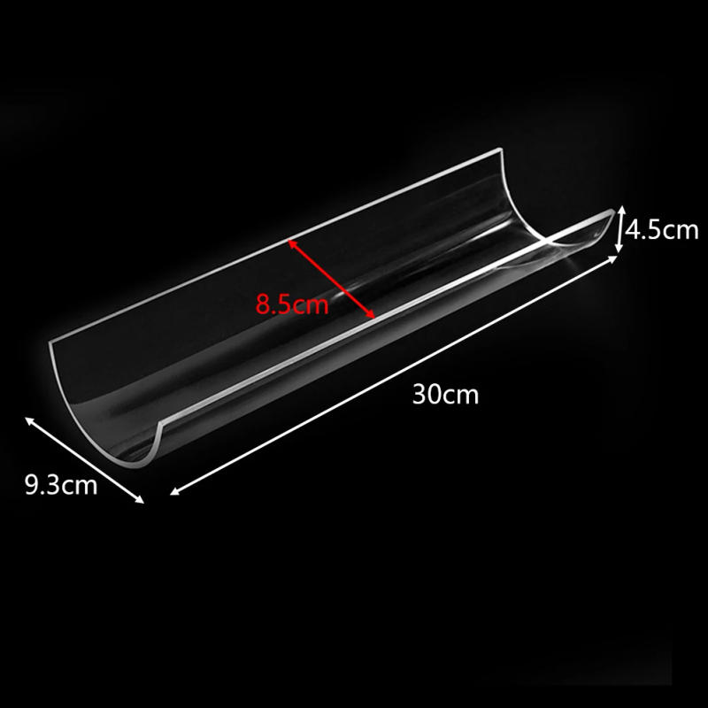Description Picture 3 of itemThickening 30CM Cake Roll Shaping Insert Mold U-shaped Acrylic Transparent Retainer Semicircle Pastry Baking Kitchen Tool