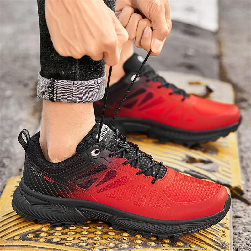 Description Picture 4 of itemMen's Sports Shoes Non Slip Breathable High-quality Outdoor Running Shoes Mesh Comfortable Promotion Casual Shoes for Men