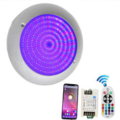 30W RGB LED Swimming Pool Light IP68 Waterproof 12V Outdoor Embedded Wall-mounted UnderWater Lamp Pond LED Piscina Luz Spotlight