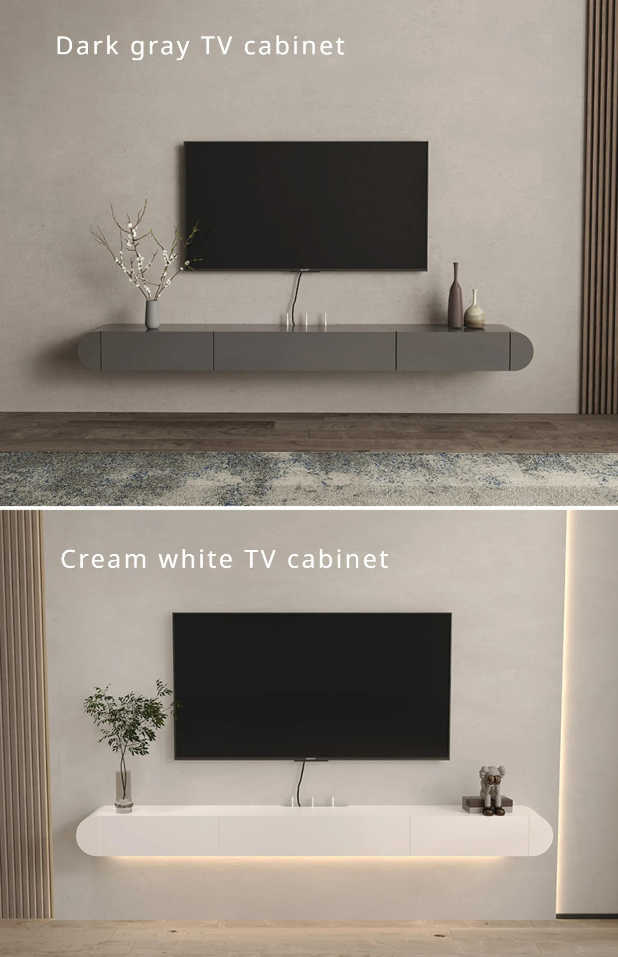 Description Picture 3 of itemModern Luxury Tv Stand Wall Drawer Nordic House Minimalistic Tv Cabinet Wood Storage Partitions Mueble Para Tv Home Furniture