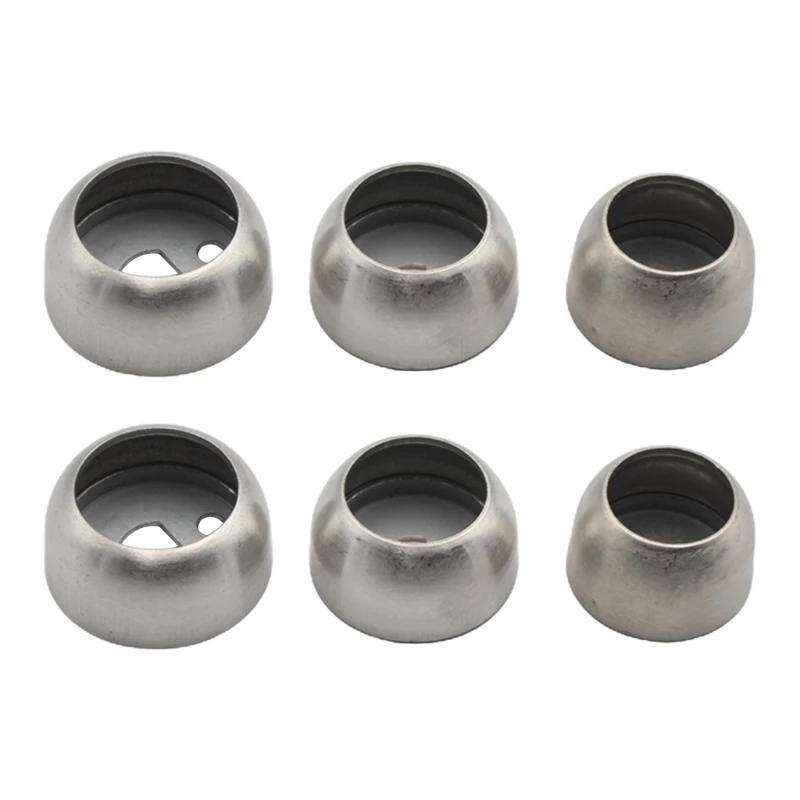 Description Picture 2 of itemStainless Steel Closet Wardrobe Rod Holder Socket End Support Bracket Flange for Wardrobe Curtain Cloth Rod 19/22/25mm