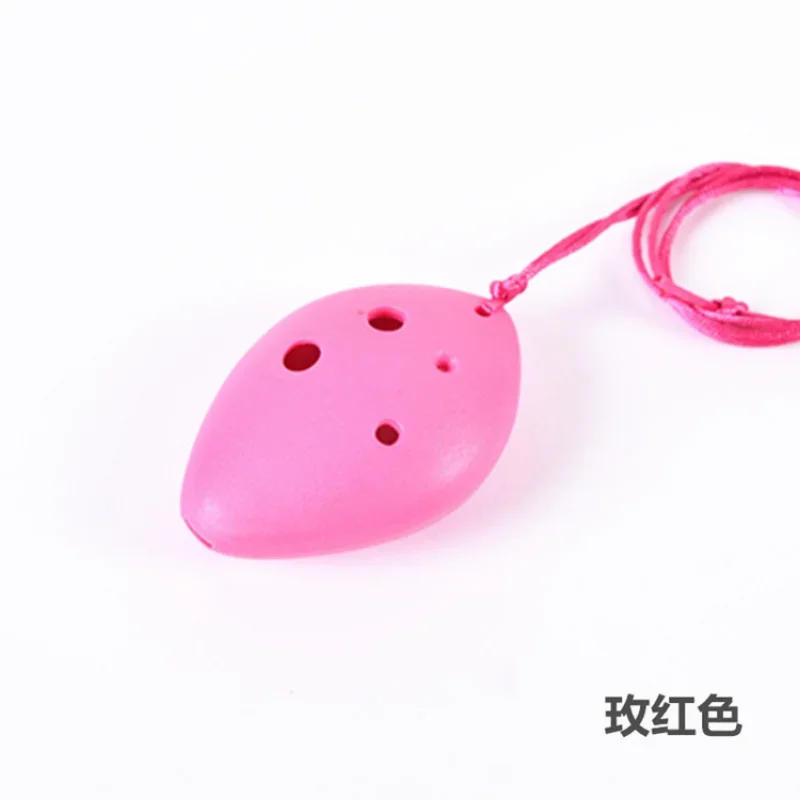 Description Picture 6 of item1Pcs Colorful Ocarina Flute 6 Hole Soprano C Ceramic Flauta Ocarina of Time Mini Ocarina Flute Kid's Toy Musical Instruments