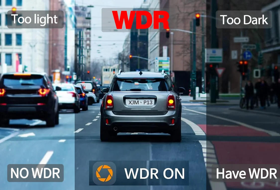 Description Picture 3 of item4K WiFi Car DVR Dash Cam GPS Camera 2K HD Mini Car Cam 24H Parking Monitor APP Control Car Driving Video Recorder Gps Dashcam