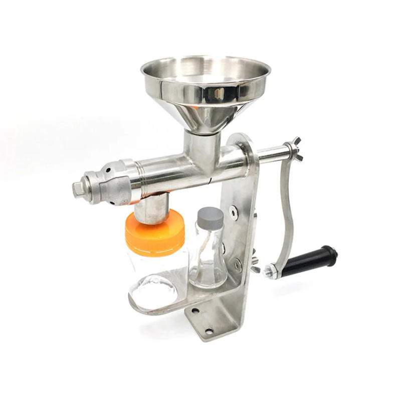 Description Picture 2 of itemManual Oil Press Machine Household Oil Expeller Oil Extractor Peanut Nuts Soybean Oil Presser 304 Stainless Steel