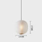 Hanglamp white glass