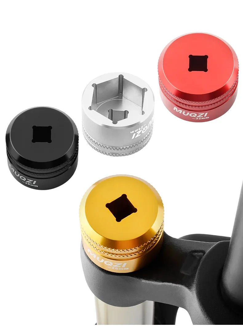 Description Picture 2 of itemFork Top Cap Socket Tool 26mm 28mm 32mm Top Cap Wrench For Fox Fork 36 38 40 Bicycle Repair Tools