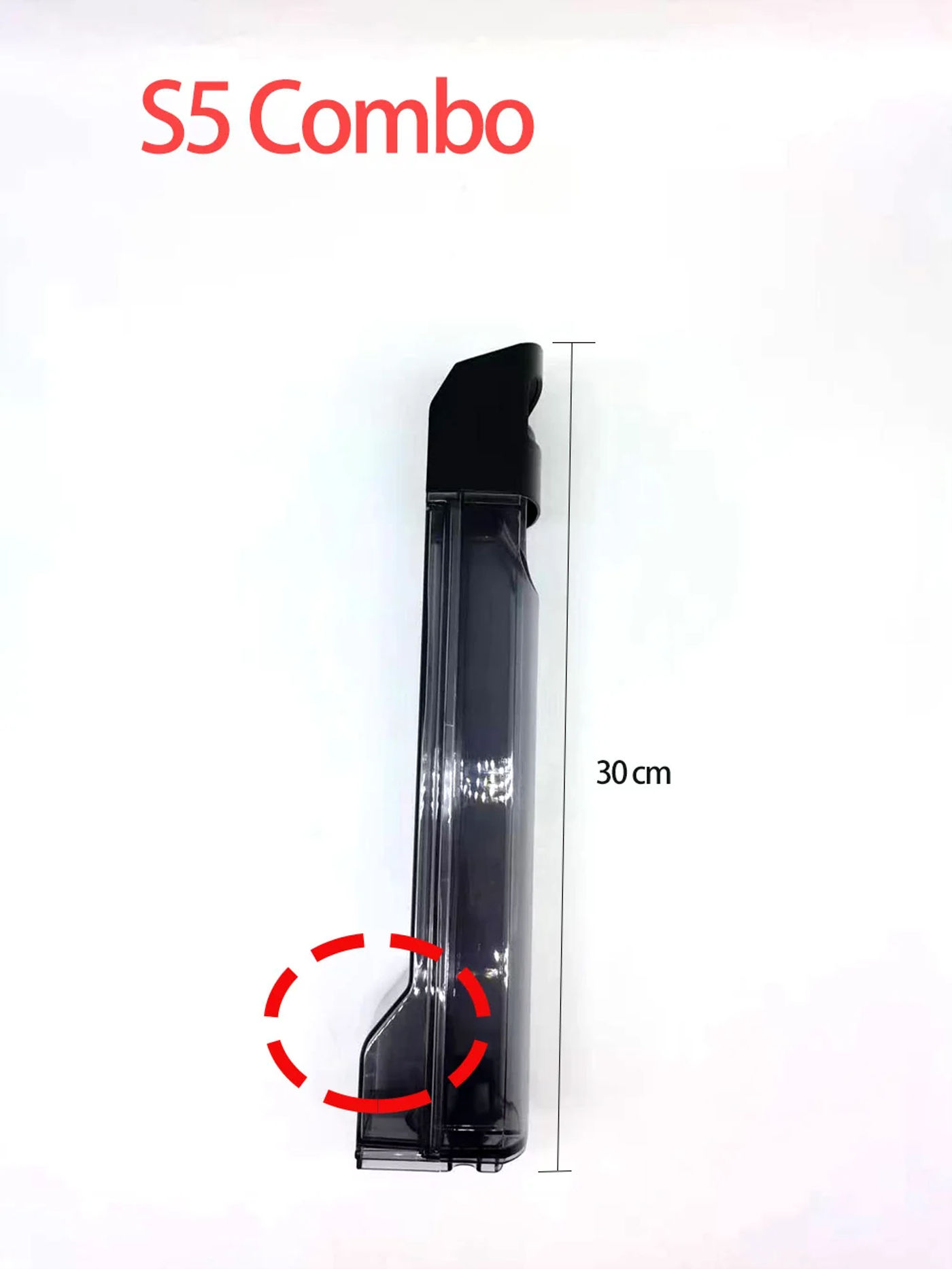 Description Picture 2 of itemOriginal Water Tank For Tineco S5 COMBO Parts Original Waste Water Bucket Baffle Water Scraper Roller Brush Filter Accessories