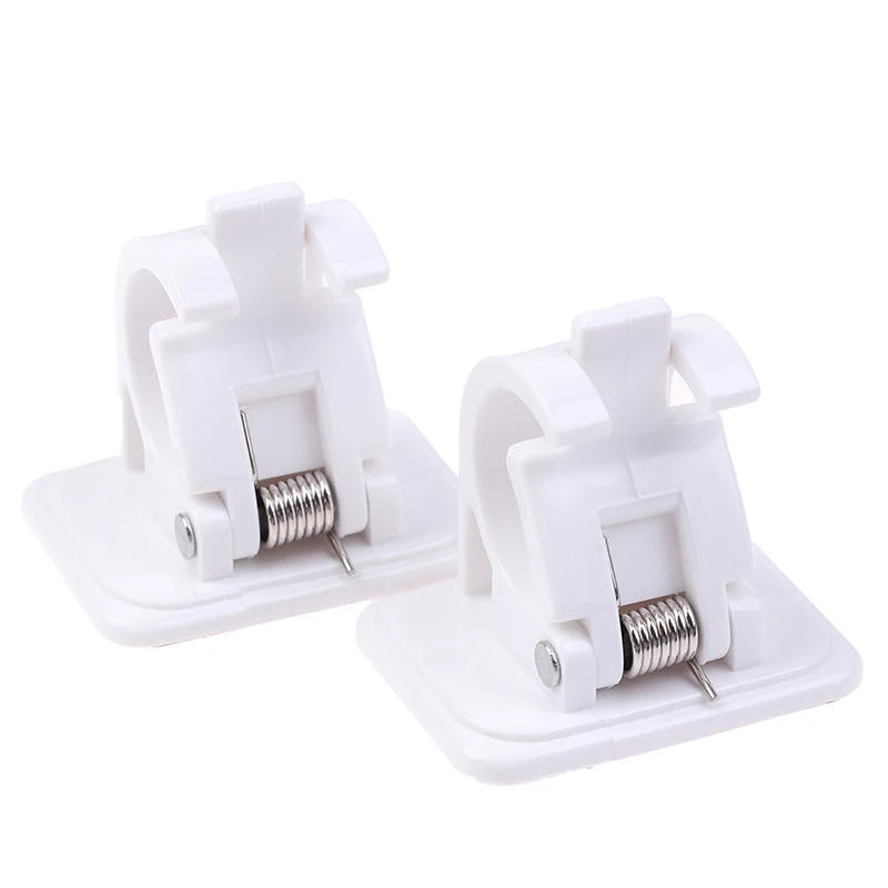 Description Picture 4 of itemSelf Adhesive Hooks Curtain Rod Bracket Drapery Hook Holders Fixings Rod Holder