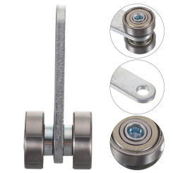 Bearing Steel C30 Sliding Door Hanging Wheel Bearings Roller Trolley 620X250X240CM Assembly
