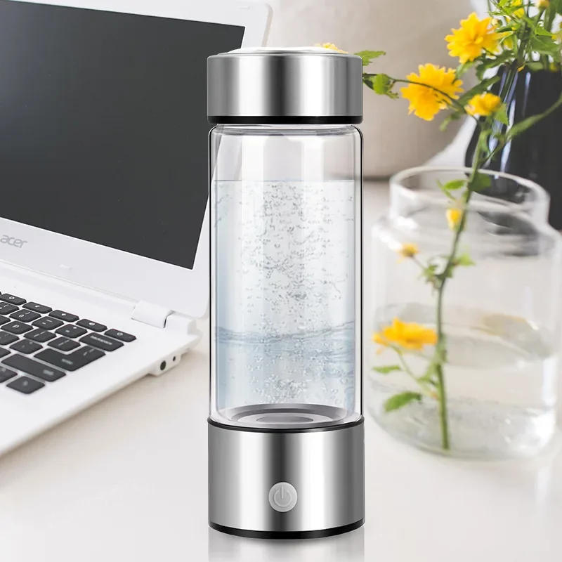 Description Picture 2 of itemPortable Hydrogen Water Generator Alkaline Maker Rechargeable Water Ionizer Bottle Super Antioxidan Hydrogen-Rich Water Cup