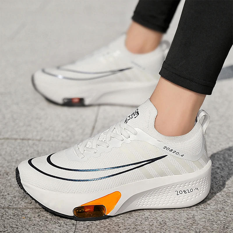 Description Picture 6 of itemRunning Shoes for Men and Women Mesh Breathable Flat Casual Outdoor Sports Tennis Shoes Marathon Jogging Shoes Man