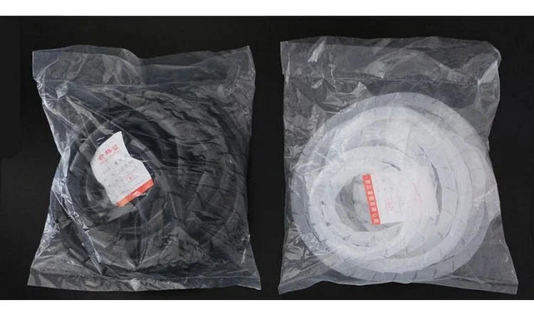 Description Picture 3 of itemCable Sleeve Winding Pipe Spiral Wrapping Transparent/Black Wire Organizer Sheath Tube 4-30MM Plastic Tape Management Protector