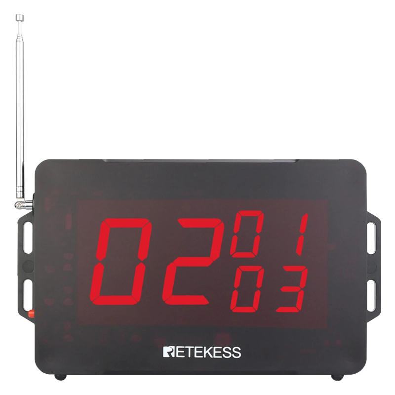 Description Picture 3 of itemRetekess Wireless Calling System Restaurant Pager TD105 Waiter Screen Receiver 30 T117 Call Buttons For Cafe Bar Hospital Hotel