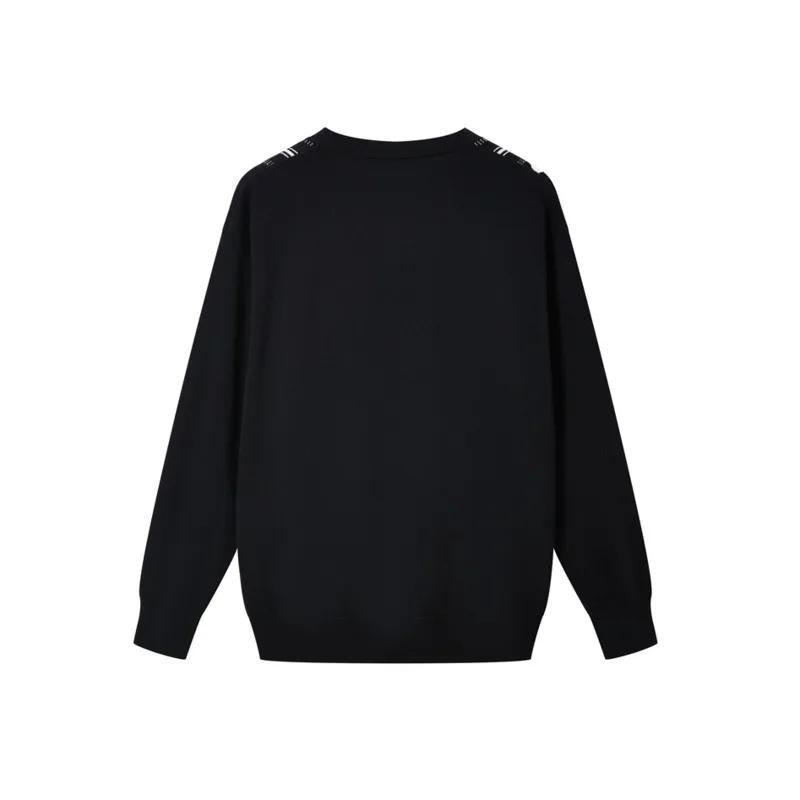 Description Picture 3 of itemHKSH Men's Knitted Cardigan Spring Autumn New Sweater Outerwear Casual Versatile V-neck Stripe Tide Chic Patchwork Korean HK0407