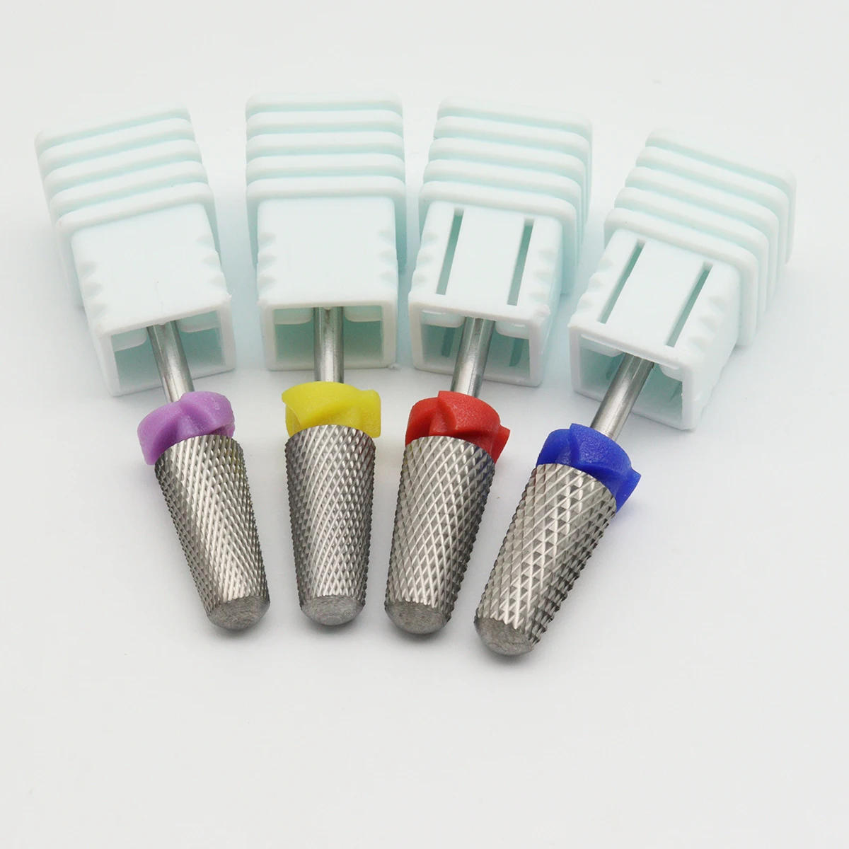 Description Picture 3 of itemCone Round Cross Teeth Carbide Nail Drill Bit Electric Manicure Drills Milling Cutter Burr Apparatus Nail Files Bits