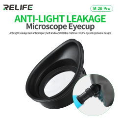 RELIFE M-26 Pro Microscope 3D Goggles Rubber Eyepiece Cover Protective Silicone Eyecup for Most Microscopes Light-shielding Tool
