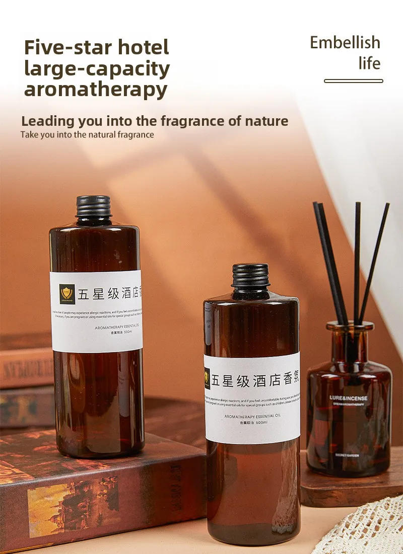 Description Picture 2 of item500mlHilton Hotel Fragrance Refill Premium ScentedOilforCommercial Diffusers, Toilet Air Freshener Deodorizer with Long Lasting