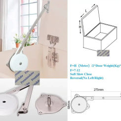 Reversal Slow Soft Motion Flap Makeup Dressing Desk Tatami Top Bracket Support Hydraullic