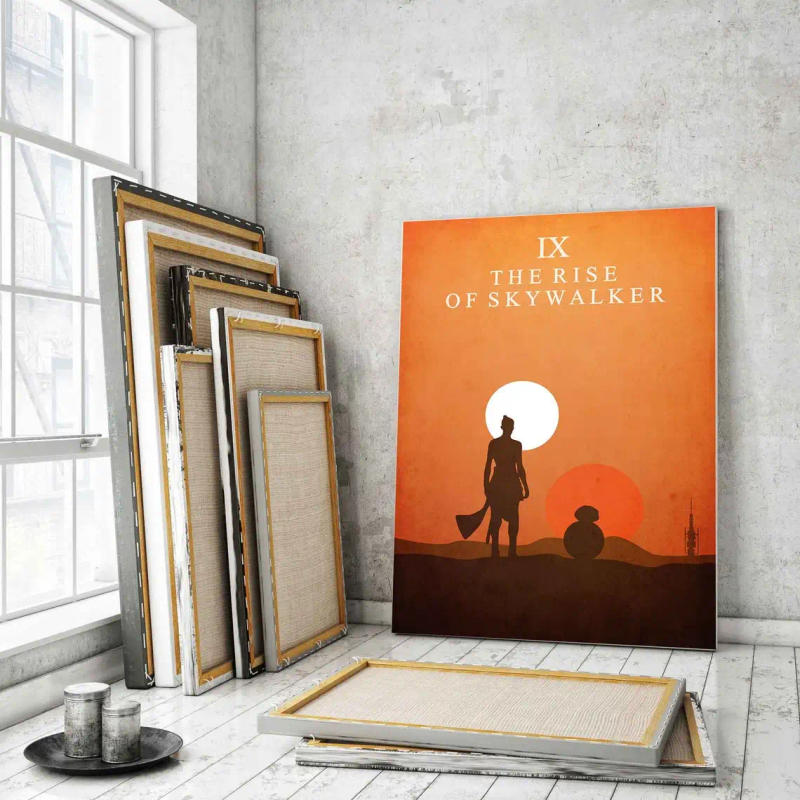 Description Picture 3 of itemMinimalist Classic Movie Poster New Hope Rise Vintage Film Star Wall Art Picture Print Canvas Painting Room Home Decor Cuadros